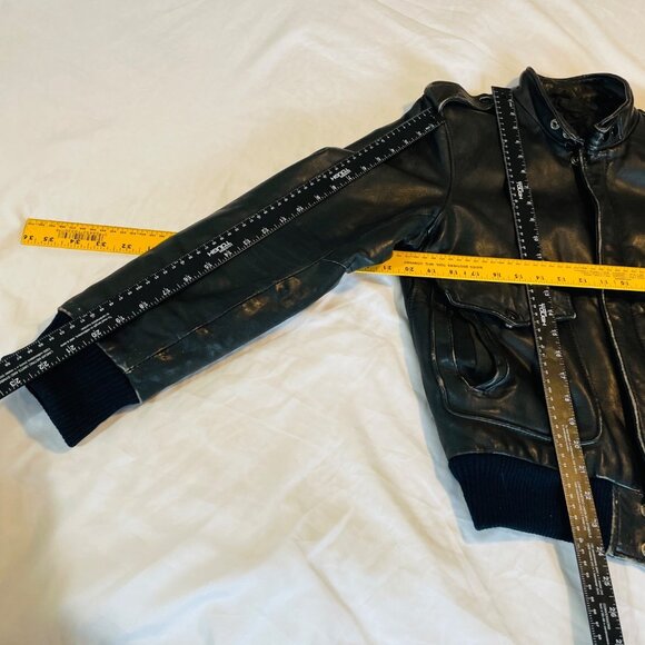 Hein Gericke Daytona 50th Bike Week Vintage Leather Bomber Jacket Quilted M 38 - Picture 13 of 16
